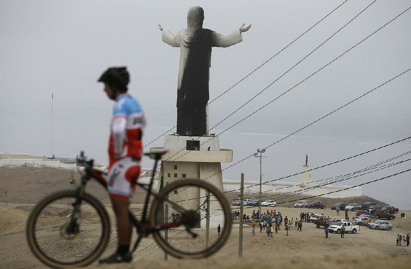 Saturday’s fire damage to the Christ of the Pacific statue in Lima, Peru, occurs five days before the pope’s scheduled visit.