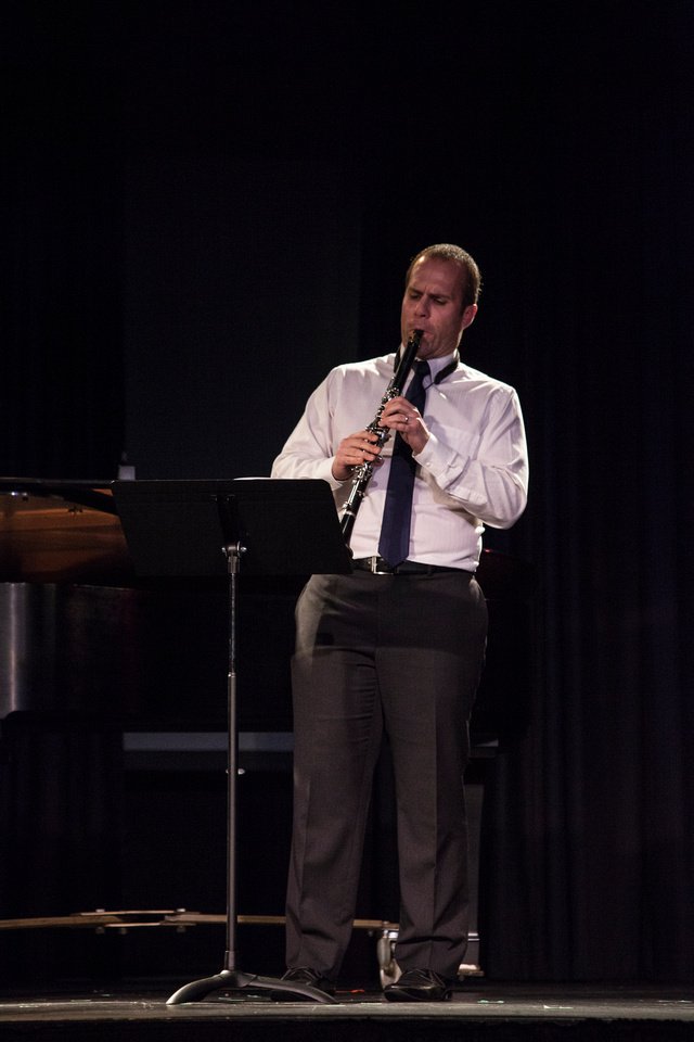 Andrew DeBoer, assistant professor of music at the University of Arkansas at Fort Smith, performs during a Music Faculty Showcase concert last year. This year's eventis set for 7:30 p.m. Jan. 30 at The Blue Lion at UAFS Downtown, 101 N. Second Street. For tickets, call (479) 788-7300 or visit tickets.uafs.edu.