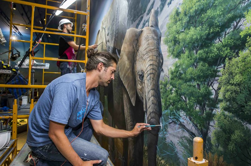 Courtesy Photo Each habitat at Wonders of Wildlife features painstaking attention to detail, including massive hand-painted murals, native foliage and special effects that deliver the dry sun of the African Savannah and more.