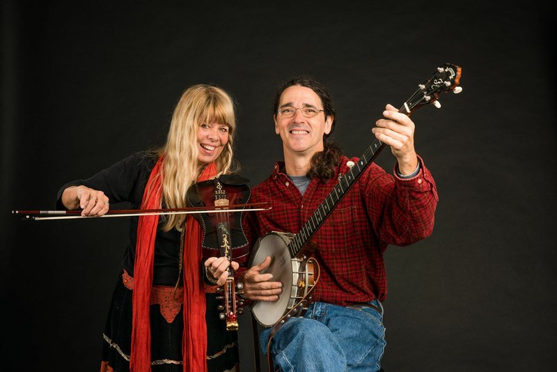 Courtesy Photo Donna and Kelly Mulhollan met 22 years ago and started playing folk music together, soon pursuing their purpose of telling the stories of old times and old ways in the Ozarks.