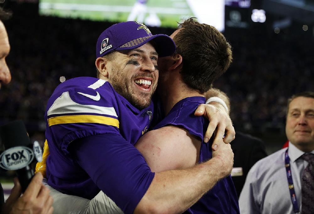 Vikings stun Saints with last-second TD to advance to NFC Championship Game