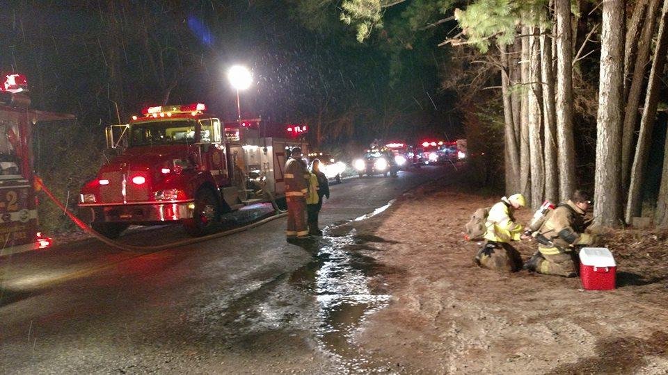 Western Pulaski County house fire