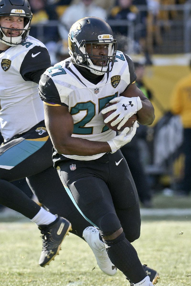 Jacksonville Jaguars rookie running back Leonard Fournette was uninjured after being involved in a three-car crash Tuesday morning. 