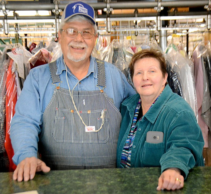 Janelle Jessen/Herald-Leader B&amp;M Cleaners is closing after serving the community for the past 50 years. Owners Bob and Donna Ochs are planning to retire.