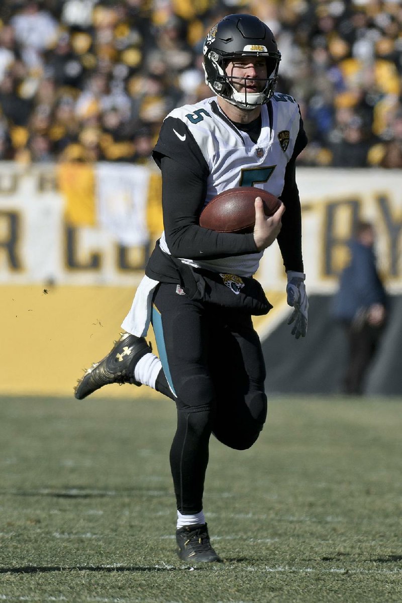Jacksonville quarterback Blake Bortles received roughly $5,000 in donations to his foundation from Cincinnati Bengals fans for eliminating the Pittsburgh Steelers from the AFC playoffs.  