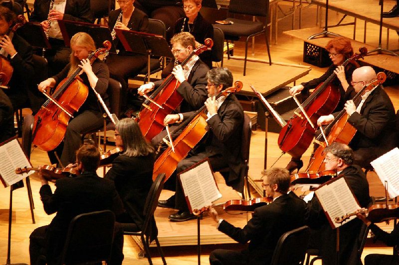 FILE — The Arkansas Symphony Orchestra packs up and shrinks down for its regular Intimate Neighborhood Concert series. 