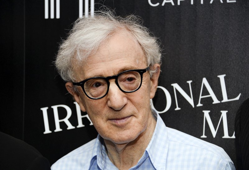 In this July 15, 2015, file photo, director Woody Allen attends a special screening of "Irrational Man," hosted by The Cinema Society and Fiji Water, at the Museum of Modern Art, in New York. In her first televised interview, Dylan Farrow described in detail Allen’s alleged sexual assault of her, and called actors who work in Woody Allen films “complicit” in perpetuating a “culture of silence.”.