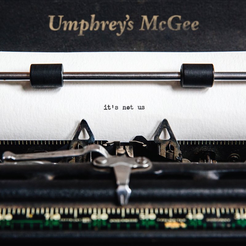 This cover image released by Nothing Too Fancy Music shows, "It's Not Us," a release by Umphrey's McGee. (Nothing Too Fancy Music via AP)