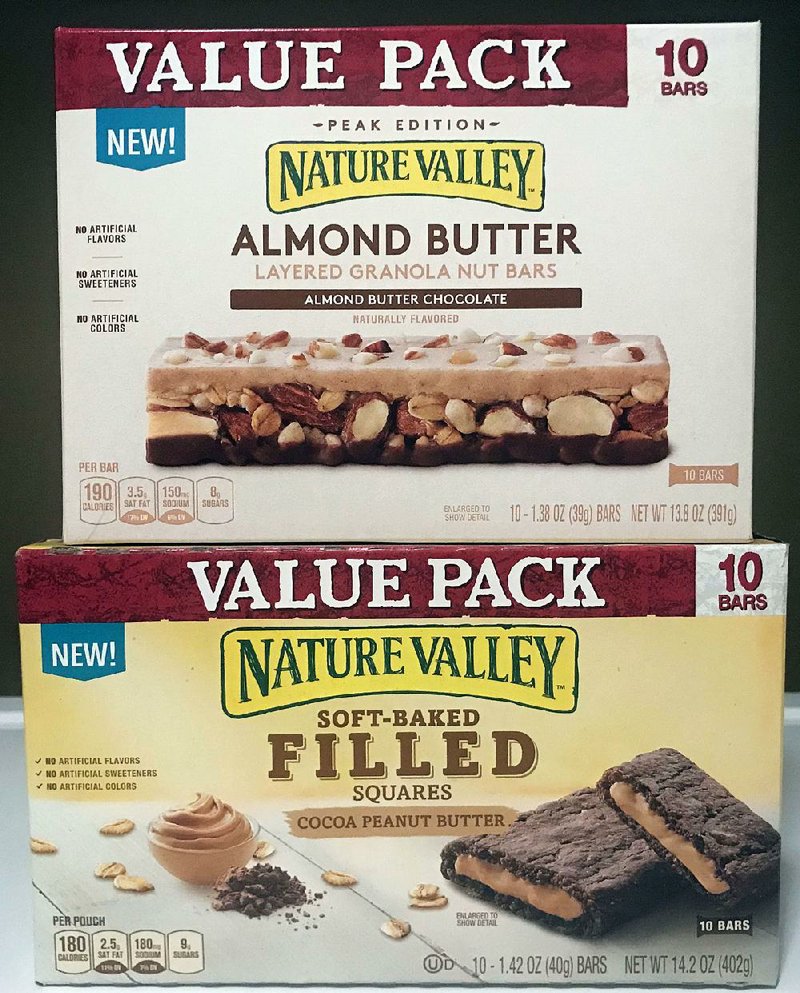 Nature Valley Layered Granola Nut Bars and Soft-Baked Filled Squares 