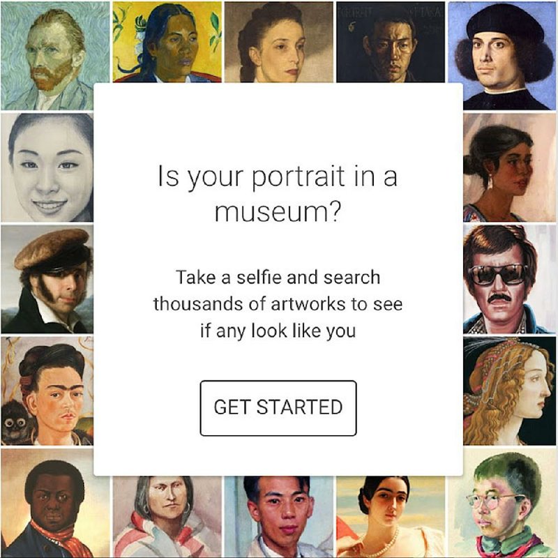 People can (van) Gogh to the Google Arts & Culture app to see what work of art they resemble.