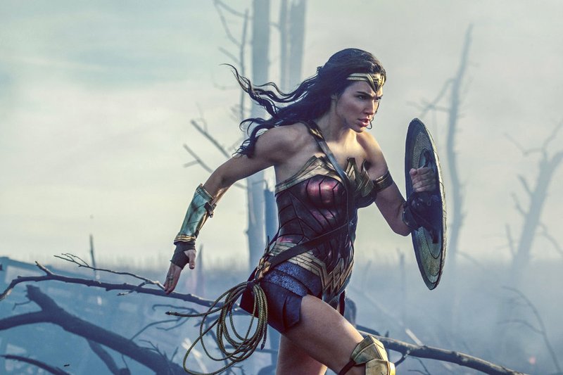 Warner Bros. Entertainment via AP/Clay Enos This image released by Warner Bros. Entertainment shows Gal Gadot in a scene from "Wonder Woman." The Patty Jenkins-directed blockbuster received zero Oscar nominations Tuesday, Jan. 23, 2018, even in a year that was surprisingly friendly to big budget hits.