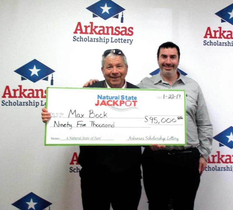 Arkansan wins 95,000 in state lottery's Natural State Jackpot game