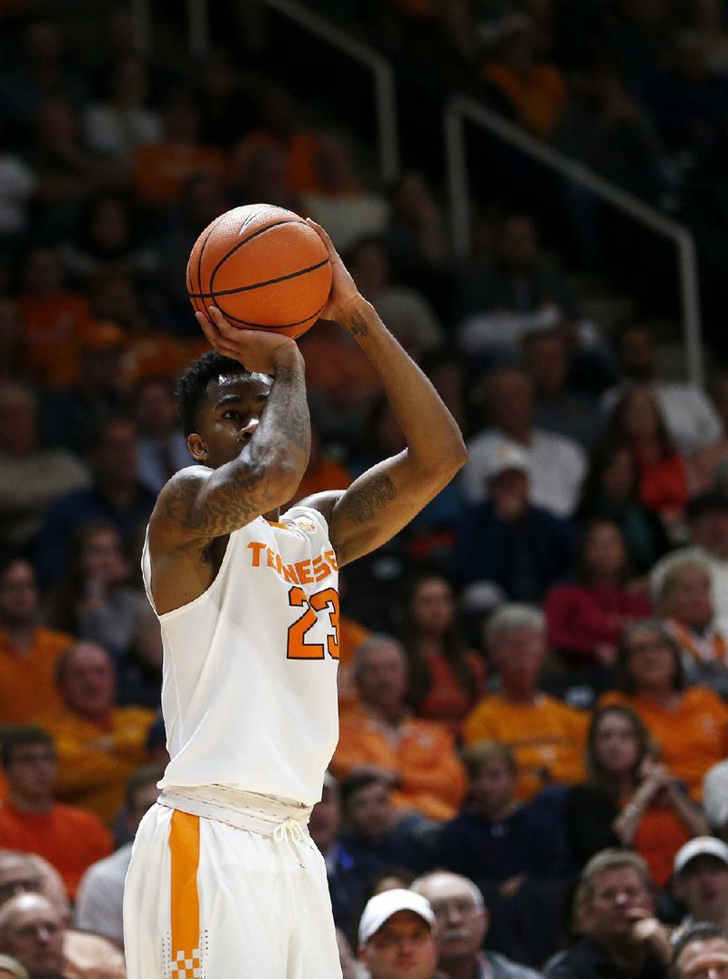 Tennessee guard Jordan Bowden scored 19 points to lead No. 22 Tennessee to a 67-62 victory over Vanderbilt on Tuesday in Knoxville, Tenn. The victory was the fifth in six games for Tennessee, which nearly blew a 20-point second-half lead. 