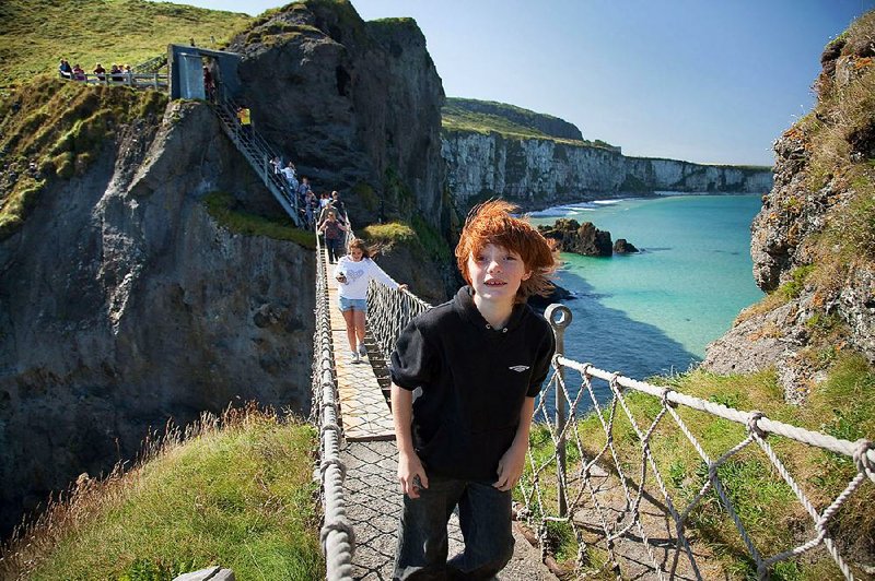 Get your ticket to cross Northern Ireland’s ramshackle Carrick-a-Rede Rope Bridge first thing in the morning, before the cruise groups — and the wind — take over.