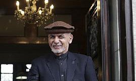 Afghan President Ashraf Ghani is shown in this photo.