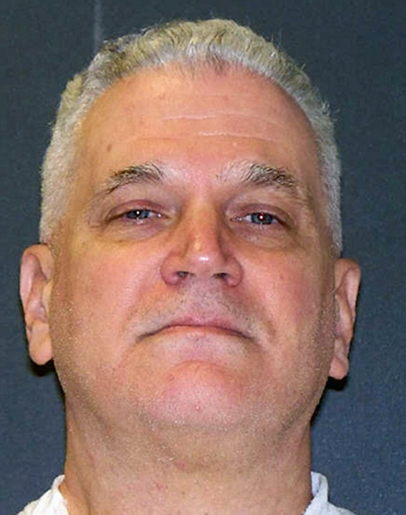 This undated photo provided by the Texas Department of Criminal Justice shows John David Battaglia who is scheduled for execution Thursday, Feb. 1, 2018, in Huntsville, Texas, for the May 2001 slayings of his two daughters. (Texas Department of Criminal Justice via AP)

