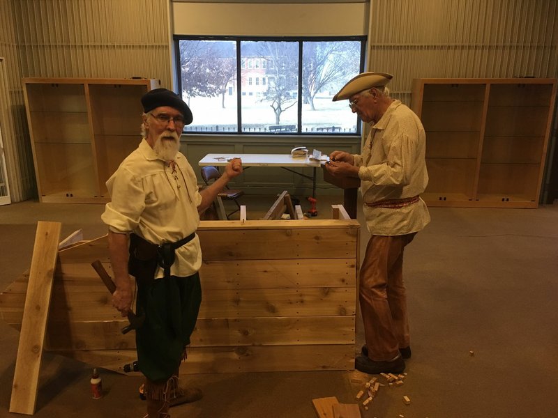 SKIFF CONSTRUCTION — Reproducing a six-oared skiff used to select the site of Fort Smith in 1817, built by Floyd Robison and Maxi Dart, 2:30-4:30 p.m. Saturday, Fort Smith Museum of History. 783-7841.