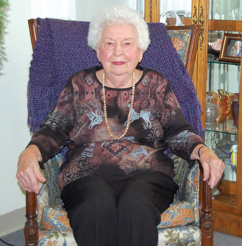 Mildred Smith of Hot Springs will turn 100 years old on Feb. 19. Smith said the key to her longevity is staying active, both spiritually and physically.
