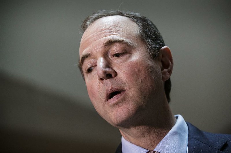 Rep. Adam Schiff, D-Calif., ranking member of the House Intelligence Committee, is shown in this 2017 file photo on Capitol Hill in Washington.