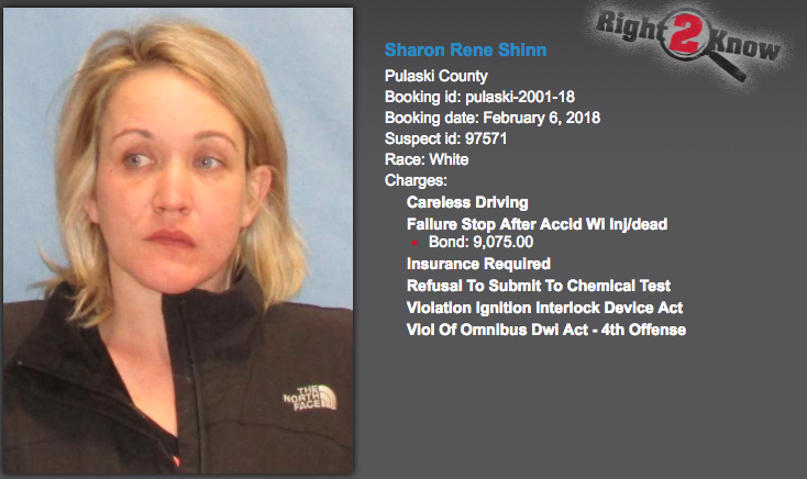 Sharon Rene Shinn, 35, of Jacksonville