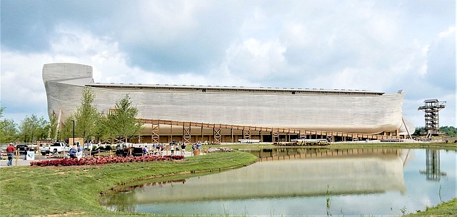 Gene Linzey/Reflections on Life Pictured is the Ark Encounter, featuring a full-size construction of Noah's Ark from the book of Genesis, located in Williamstown, Ky.