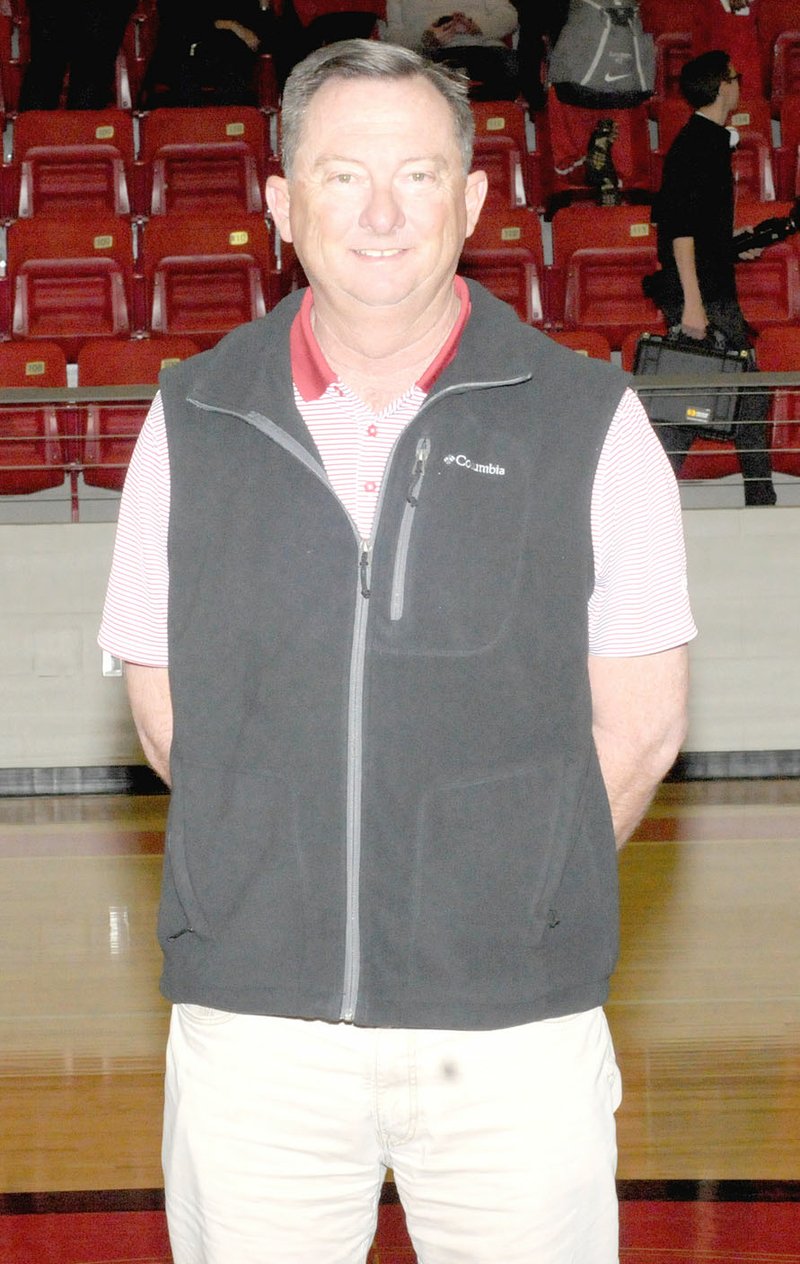 MARK HUMPHREY ENTERPRISE-LEADER Former Farmington girls basketball coach and current athletic director Brad Blew will be inducted into the Arkansas High School Coaches Association Hall of Fame on July 13 at Hot Springs. Blew transformed the program into a perennial power, advancing to the state semifinals 8 times, finishing as State Runner-up three times, and winning the 2004 Class 3A State championship.