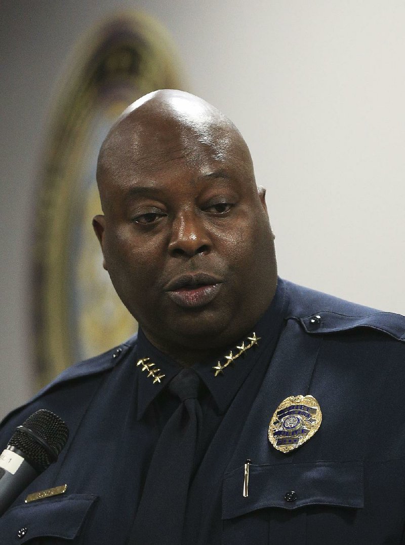 Little Rock Police Chief Kenton Buckner is shown in this file photo.