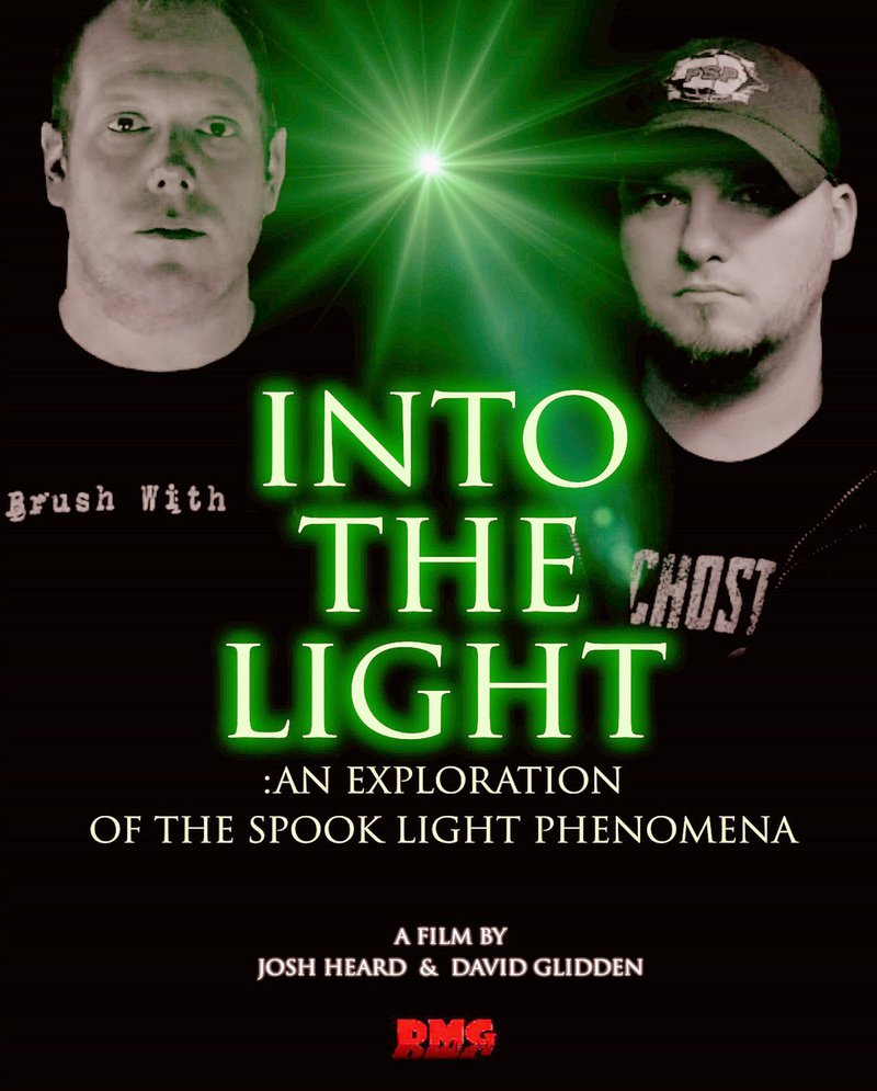 David Glidden of Noel (right) along with Josh Heard of Iowa, co-produced the documentary, "Into the Light: An Exploration of the Spook Light Phenomena," which is being shown at 7 p.m. Feb. 15 at The Flick Theater in Anderson.