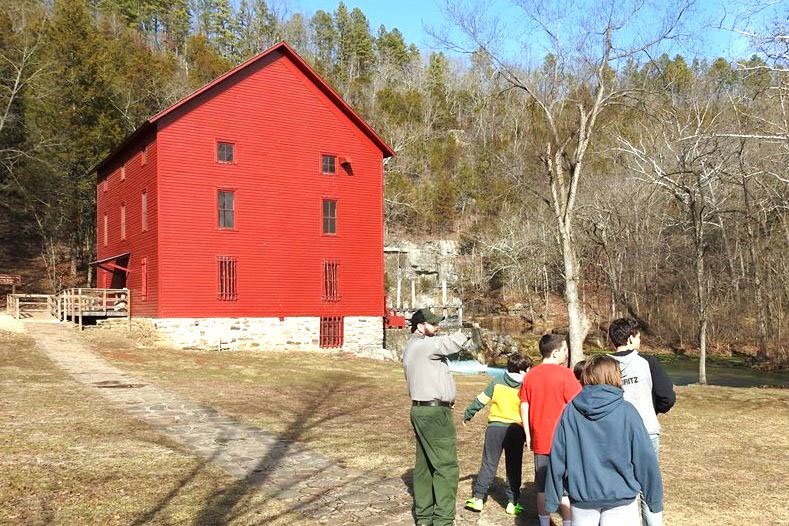 PHOTO SUBMITTED Built in 1893, Alley Spring Mill began operating 124 years ago with a steel turbine from power of the daily flow of 81 million gallons of water (Missouri's seventh largest spring). By 1903, the mill was the center of a small village with a blacksmith, store and school with an enrollment of 42 students.