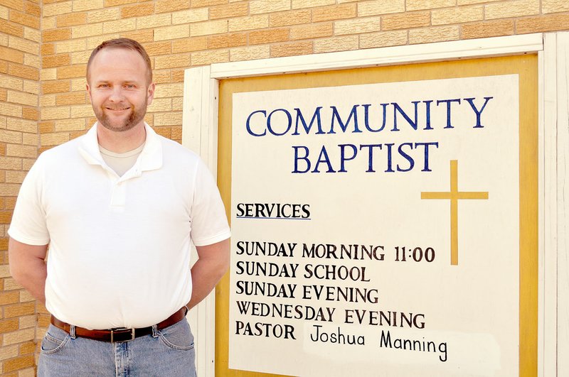 RACHEL DICKERSON/MCDONALD COUNTY PRESS Joshua Manning, pastor of Community Baptist Church in Noel, heads up a multilingual congregation.