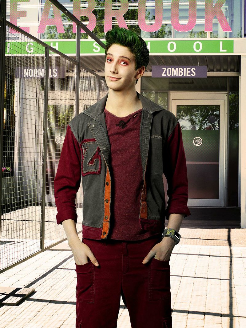 Disney Channel's "Zombies" stars Milo Manhiem as Zed. 