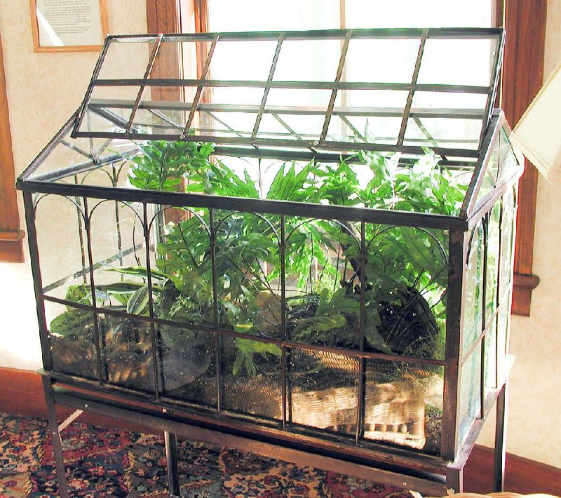 Plants in a Wardian case, now usually called a terrarium, can live for months with little or no watering or other care.