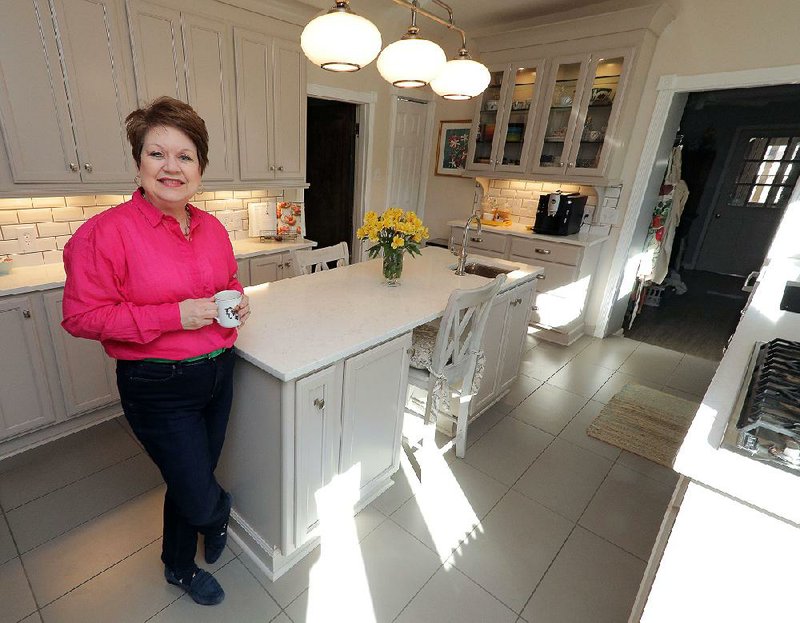 Laurie Ann Ross in her favorite space, her kitchen