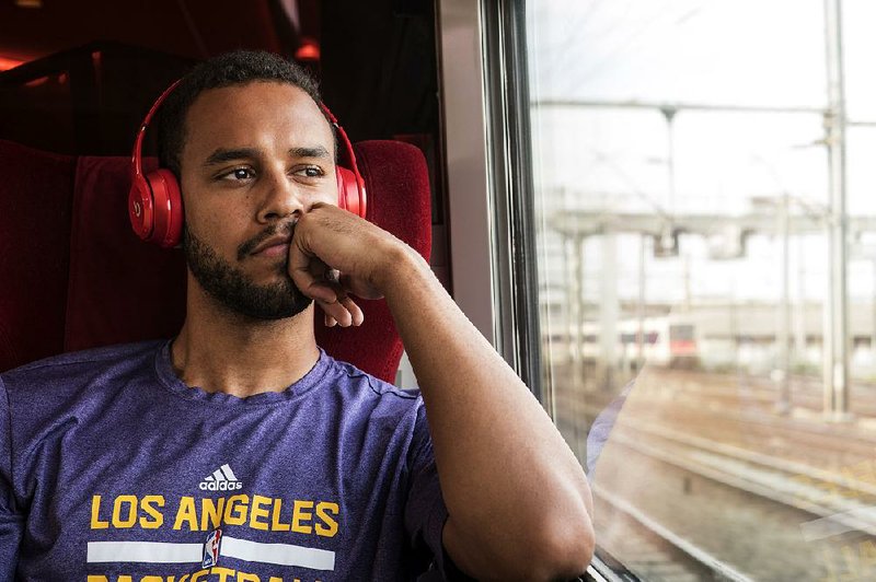 Anthony Sadler re-creates his real-life role in taking down an armed terrorist on a passenger train from Amsterdam to Paris in Clint Eastwood’s docudrama about the event, The 15:17 to Paris.