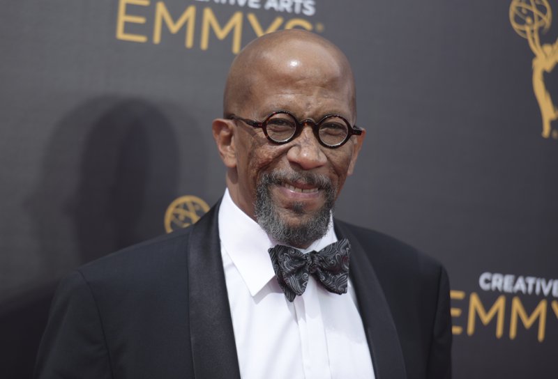 In this Sept. 10, 2016 file photo, Reg E. Cathey arrives at night one of the Creative Arts Emmy Awards at the Microsoft Theater in Los Angeles. The Emmy winning actor, best known for “House of Cards” and “The Wire,” has died. Cathey died at age 59, according to a statement from Netflix published in numerous reports. No other details were given. “The Wire” creator David Simon announced his death in a tweet Friday, Feb. 9, 2018. Simon called him a “fine, masterful actor” and “delightful” person. (Photo by Richard Shotwell/Invision/AP, File)