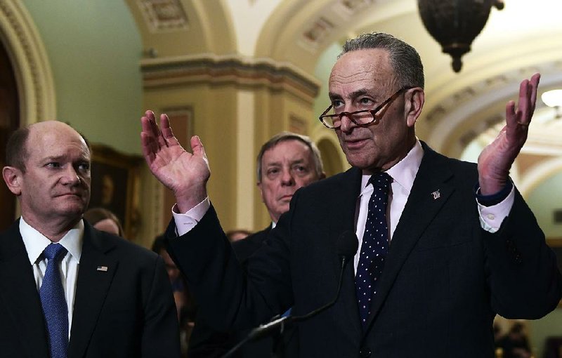 Senate Minority Leader Charles Schumer said Tuesday that he wants legislation addressing Dreamers to be considered along with President Donald Trump’s immigration priorities. 