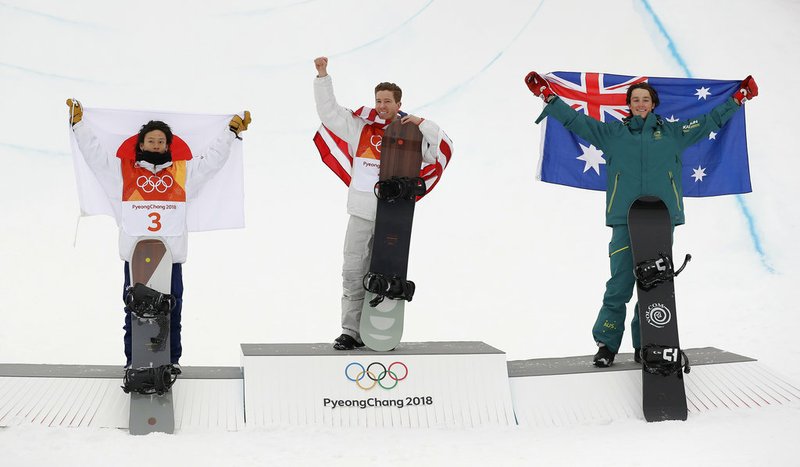 Shaun White wins third Olympic gold, marking 100th gold for