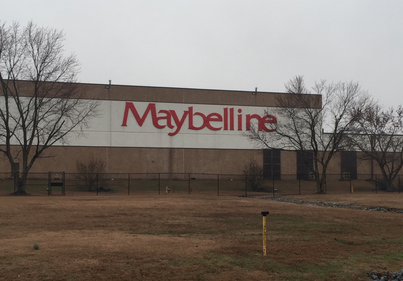 The Maybelline plant in North Little Rock is seen on Wednesday morning.