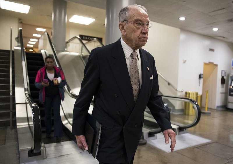 Sen. Charles Grassley is at the forefront of a GOP proposal unveiled this week that President Donald Trump says accomplishes his goals for immigration.