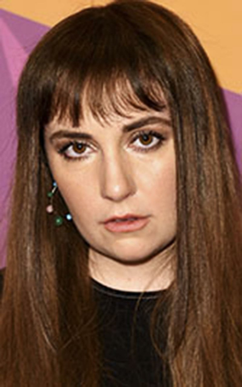 Lena Dunham arrives at the HBO Golden Globes afterparty at the Beverly Hilton Hotel on Sunday, Jan. 7, 2018, in Beverly Hills, Calif. 