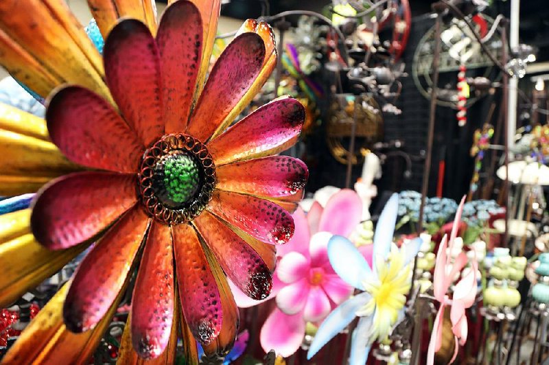 Vendors will have whimsical as well as practical garden fixtures for sale along with plants and tools when the 2018 Arkansas Flower and Garden Show opens at the Arkansas State Fairgrounds on March 2.