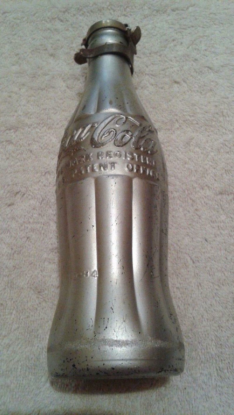 A Coke bottle made in Newport is for sale on eBay for $6,000. It was painted silver by pop artist Andy Warhol in the 1960s.  