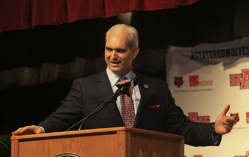 Arkansas State University Athletic Director Terry Mohajir is shown in this file photo.