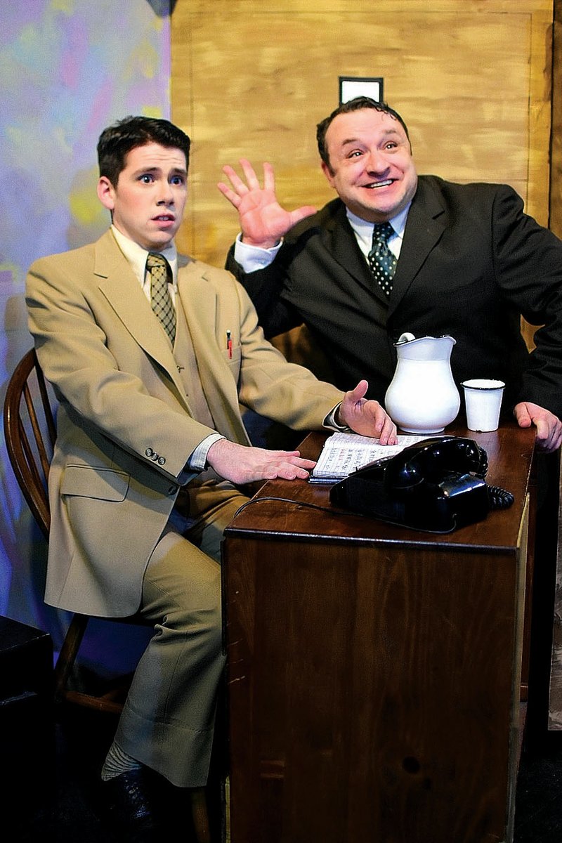 "The Producers" -- The stage version of Mel Brooks' classic cult comedy film, 8 p.m. today and Saturday, 2 p.m. Sunday, Arkansas Public Theatre in Rogers. $23-$35. Final weekend. 631-8988.