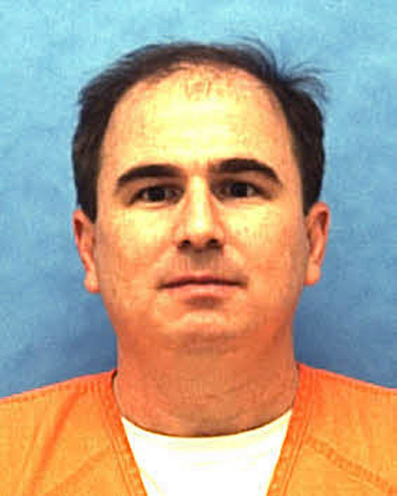 This undated photo made available by the Florida Department of Law Enforcement shows Eric Scott Branch in custody. Florida is scheduled to execute Branch Thursday, Feb. 22, 2018, for raping and killing a college students in 1993, so he could steal her car. 