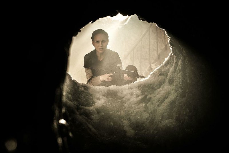 Lena (Natalie Portman) seeks to keep the devil down in the hole in Alex Garland’s Annihilation.