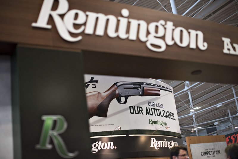 The Remington Arms Co. on the exhibition floor of the 144th National Rifle Association (NRA) Annual Meetings and Exhibits at the Music City Center in Nashville, Tennessee, on April 11, 2015. MUST CREDIT: Bloomberg photo by Daniel Acker.