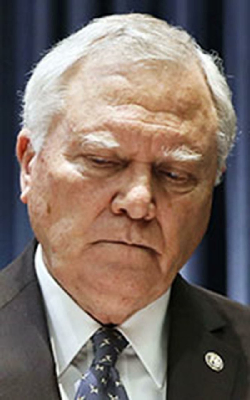 Georgia Gov. Nathan Deal held a press conference Wednesday, Feb. 28, 2018, in Atlanta. 