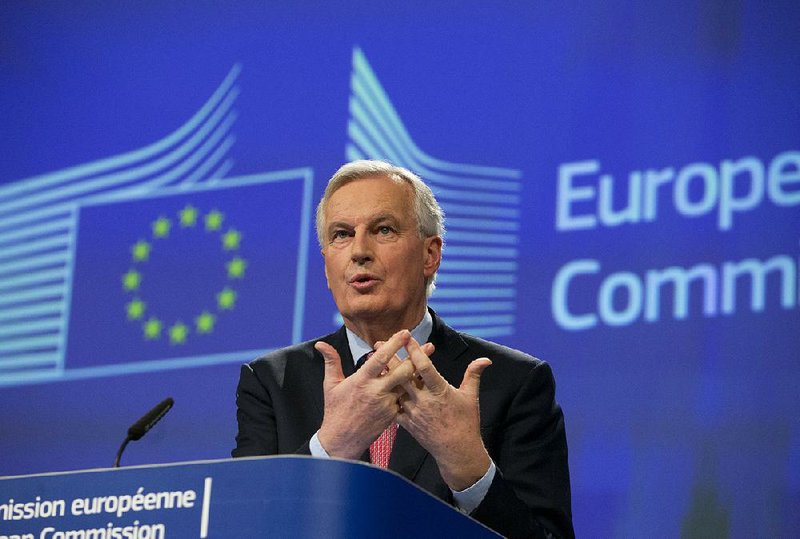 Michel Barnier, the European Union’s chief negotiator for Britain’s exit from the bloc, said Wednesday at EU headquarters in Brussels that the talks “must accelerate.” 