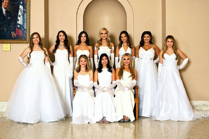 Seated: Elizabeth Ford, Mary Agnes Shields and McKinley Morden
Standing: Gracie Vaughn, Hope Snyder, Ellie Bosch, Mary Claire Payne, Micha Meghreblian, Olivia Richardson and Maggie McLeod